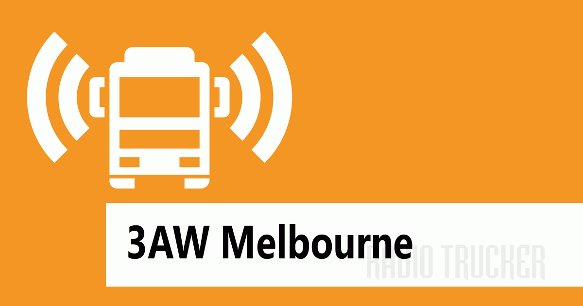 3AW Melbourne Listen Live (Australia) Radio Trucker